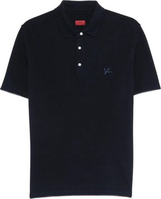 Isaia Logo-detail Polo Shirt