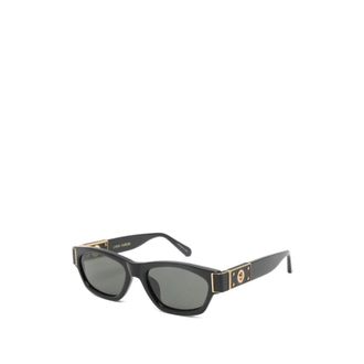 Linda Farrow Sunglasses, female, Blue, Size: 53 MM Clara Sunglasses