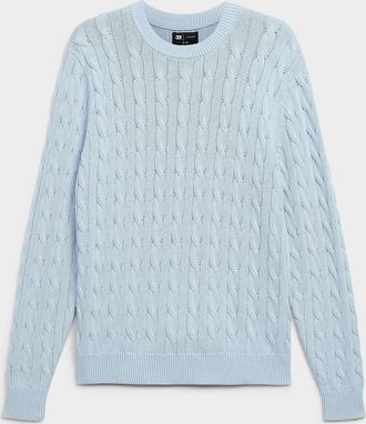 Le 31 Mens Twisted-cable sweater