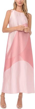 Vince Camuto Crewneck Satin Tank Dress in Rose Hip at Nordstrom, Size Small