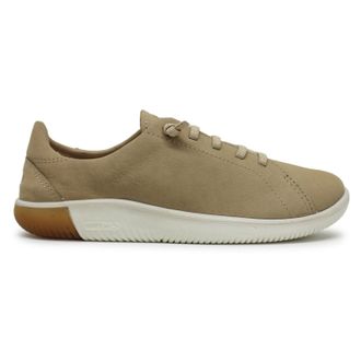 Keen KNX Lace Leather Womens Comfort Trainers - UK 6.5 - US 9 Women - EU 39.5 - Safari Star White - Size:UK 6.5