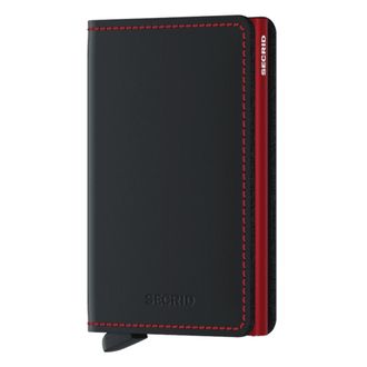 Secrid Slimwallet Matte in Black-Red at Nordstrom
