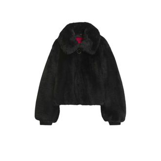 HUGO BOSS Fabi-1 Jas - Dames - Jassen - Zwart - Maat: 2XS Poliester