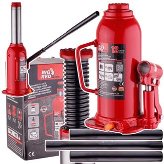 OEM Gato Hidr&aacute;ulico De Botella De 12 Toneladas, 457 Mm, Capacidad De Elevaci&oacute;n De 12000 Kg