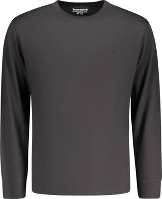 Timberland T-shirt met lange mouwen - Heren - Longsleeves - Zwart - M - Katoen - Tops