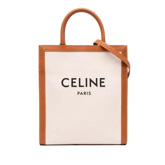 Celine Pre-owned Celine Small Canvas Vertical Cabas Satchel Ladies 9LZ5YTSRBK1FXMAT