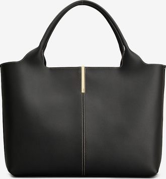 Tod's Shopper aus genarbtem Leder Shopping Medium-Petit