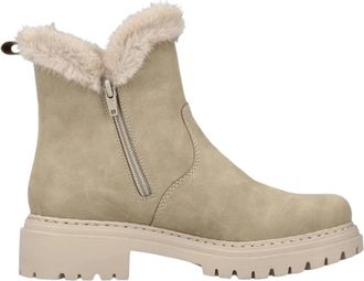 Rieker 72682-60 - Dames - Schoenen - Beige - Maat: 40 EU Leer