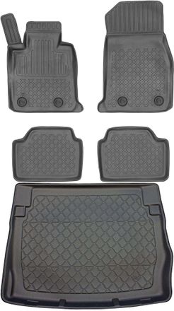 OEM Bmw Serie 1 F20 F21 Hatchback (10/2011-06/2019) - Juego De Alfombrillas Para Coche + Alfombrilla Para Maletero