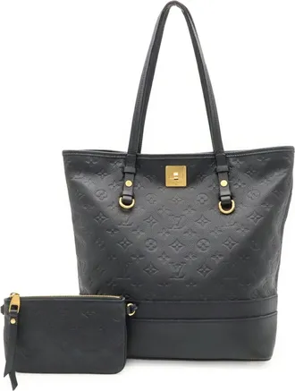 Louis Vuitton Infini Monogram Empreinte Leather Handbag Shoulder Bag Tote Bag (Pre-Owned)
