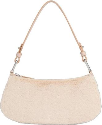 Coccinelle Merveille Baguette Bag - Dames - Schoudertassen - Beige - ONE Size - Leer - Tassen