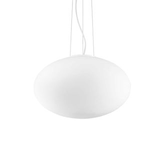 Netlighting Candy 1 Light Large Globe Ceiling Pendant White E27