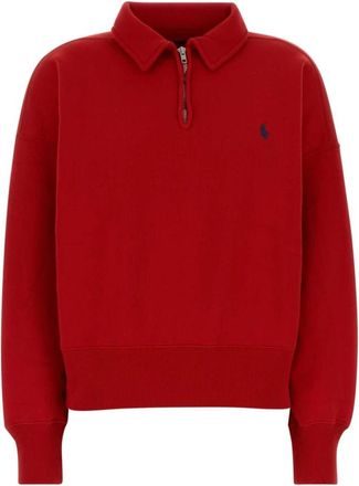 Polo Ralph Lauren Mujer, Sudaderas, Rojo, Talla: S