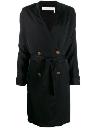 See By Chlo&eacute; Cappotto doppiopetto - Nero