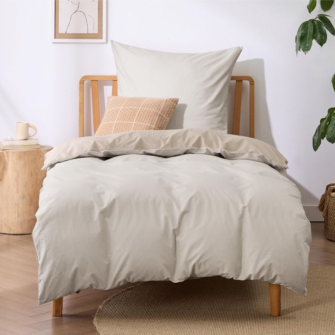 Luowei Blumen Bettwäsche Set Aus 100% Baumwolle – 3-teilig, 200x220 Cm, Weiß-grün Mit Reißverschluss | OEKO-TEX Zertifiziert