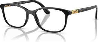 Vogue Eyewear 53mm Rectangle optical glasses in Black at Nordstrom