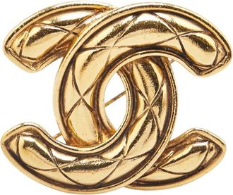 Chanel Plating Brooch (Pre-Owned)