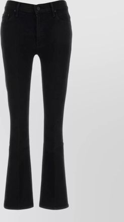 Mother denim mid-rise flared jeans