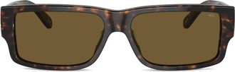 Diesel Rectangle sunglasses - Sunglasses - Man - Brown