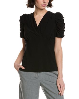 CeCe by Cynthia Steffe Cece Puff V-Neck Top