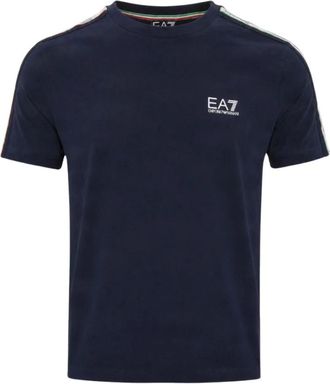 Emporio Armani Camiseta Italian Spirit - Sport - Hombre - Azul - 3XL