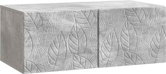 vidaXL Mueble De Tv De Pared 59,5 X 41 X 30 Cm Gris Hormig&oacute;n Vidaxl