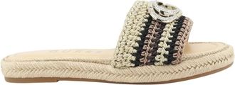 Guess Slippers - Dames - Sandalen - Beige - 36 EU - Schoenen