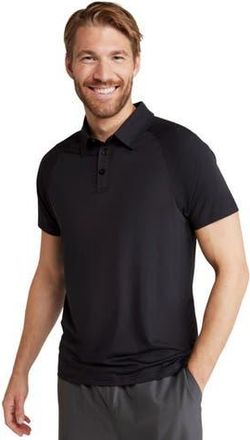 Mountain Warehouse IsoCool Lightweight Polo Shirt in Black at Nordstrom, Size X-Large