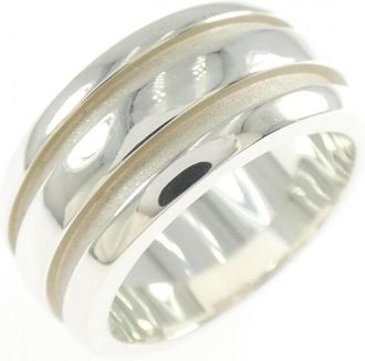Tiffany & Co. Atlas Silver 925 Band Ring (Pre-Owned)
