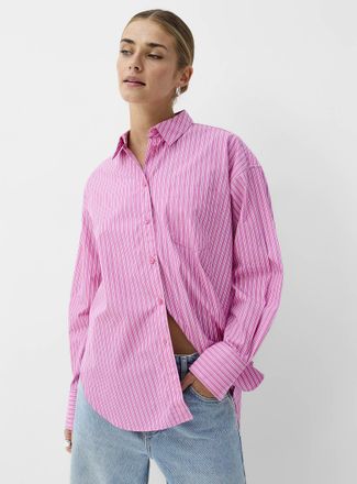 Jack & Jones Womens Jamie loose patterned shirt