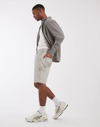 Tommy Jeans Jaimie jorts relaxed fit blu con lavaggio argento
