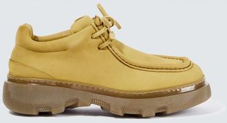 Burberry EKD leather boat shoes