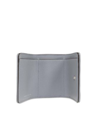Tory Burch Womens Fleming Soft Logo Wallet Grey Accessories >
