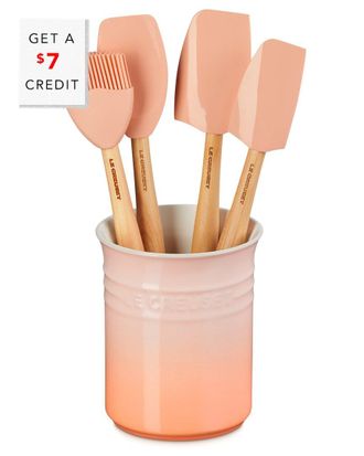 LE CREUSET Craft Series 5Pc Utensil Set With Crock