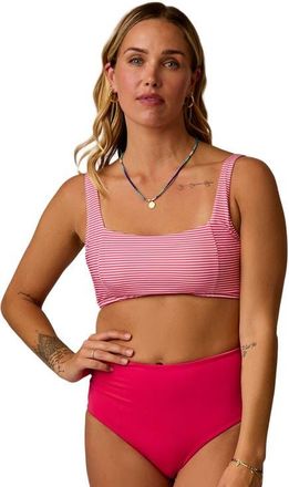 Carve Designs Penelope Top DD Cup in Melon Stripe at Nordstrom, Size 34