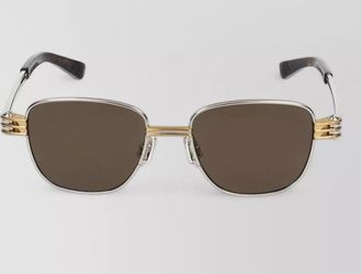 Bottega Veneta bv1380s metal square sunglasses 51 18