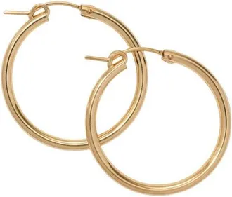 Made by Mary Maude Hoop Earrings in Gold Filled at Nordstrom, Size Medium
