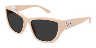Gucci GG2122S 004 Womens Sunglasses Pink Size 56