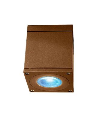 Trade Shop Trade Shop - Foco De Techo Cuadrado Estanco Gu10 Ba&ntilde;era Ducha 230v - Brown