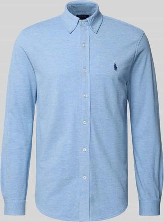 Polo Ralph Lauren Freizeithemd mit Knopfleiste in Hellblau, Größe XXL