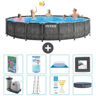 Intex Piscina Prism Frame Redonda - 549x122 Cm - 9-piezas S563