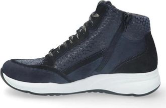 Durea 9811 Sneaker - Dames - Sneakers - Blauw - 39 EU - Leer - Schoenen