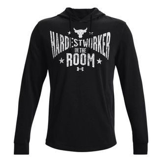 Under Armour Project Rock Terry Hoodie Black 1370458-001