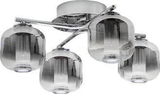 Fabrilamp Lampara 4x5w 4000k 1200lm Malvina Cromo 17,5x43d De Fabrilamp