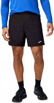 Brooks Journey 7 2-In-1 Short In Luminary/black