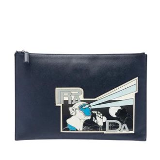 Prada unisex, Pre-owned, Blu, Taglia unica, used