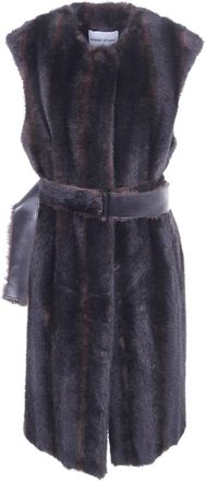 Stand Studio Faux Fur Vest Klara