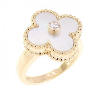 Van Cleef & Arpels Yellow Gold (18K) Band Ring (Pre-Owned)