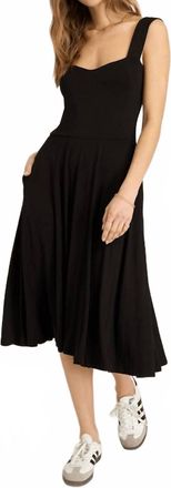 Bloomingdale's Monterey Sweetheart Dress In Black