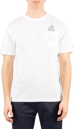 Saint Barth Austin T-Shirt - Heren - T-shirts - Wit - XL - Katoen - Tops